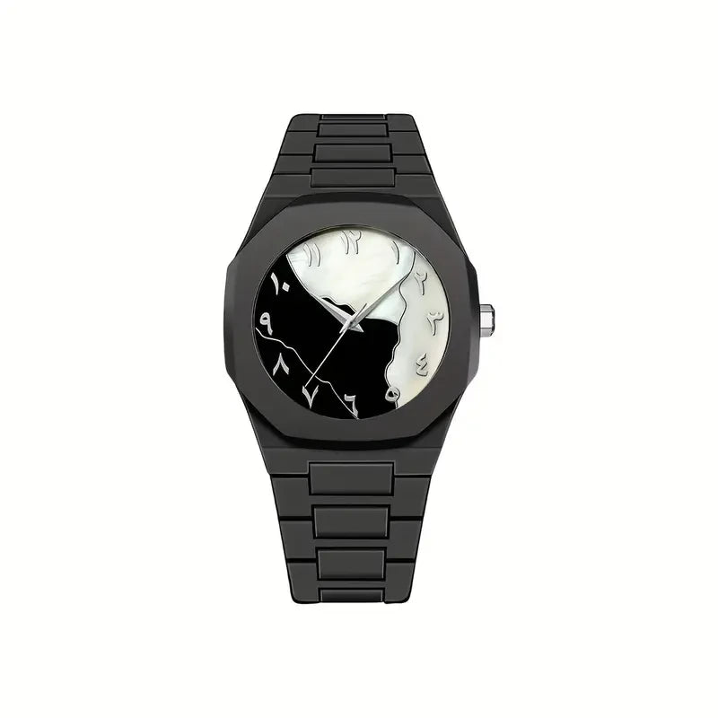 Black Arabic Aura Watch