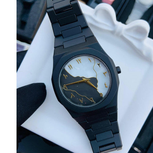 Black Arabic Aura Watch