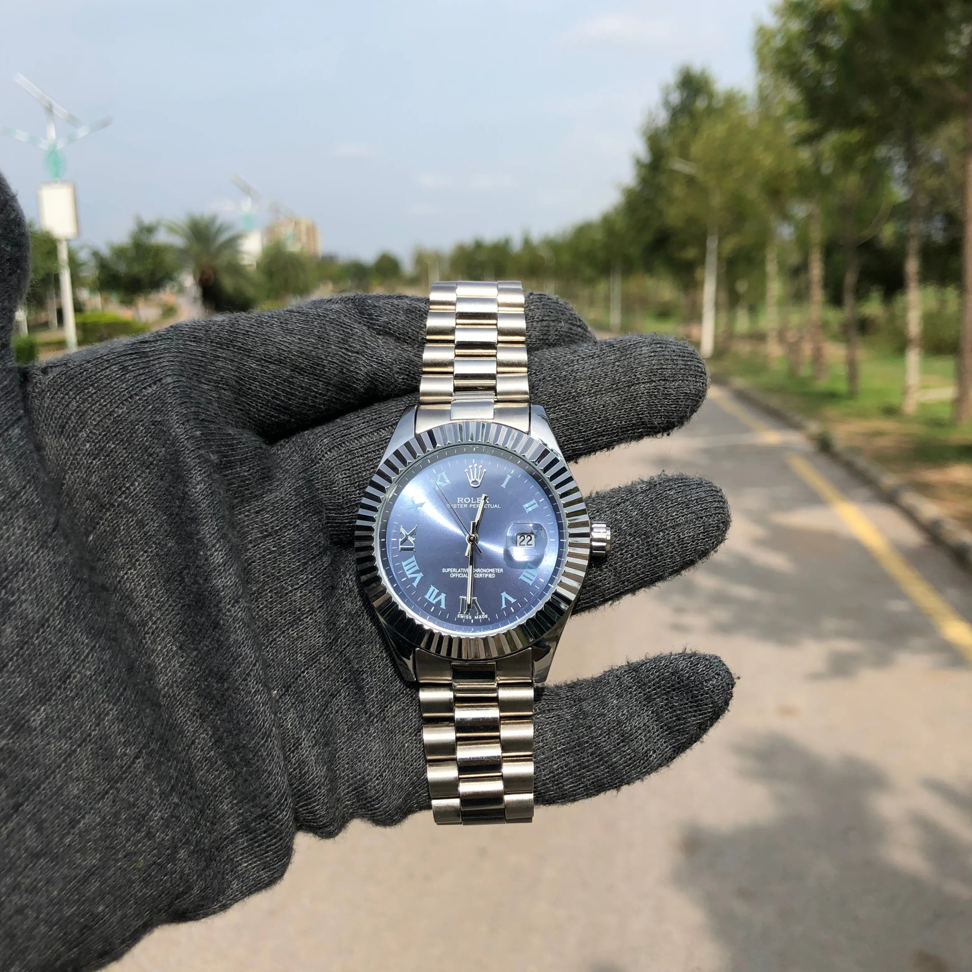 Rolex Jubilee-Style Luxury Timepiece