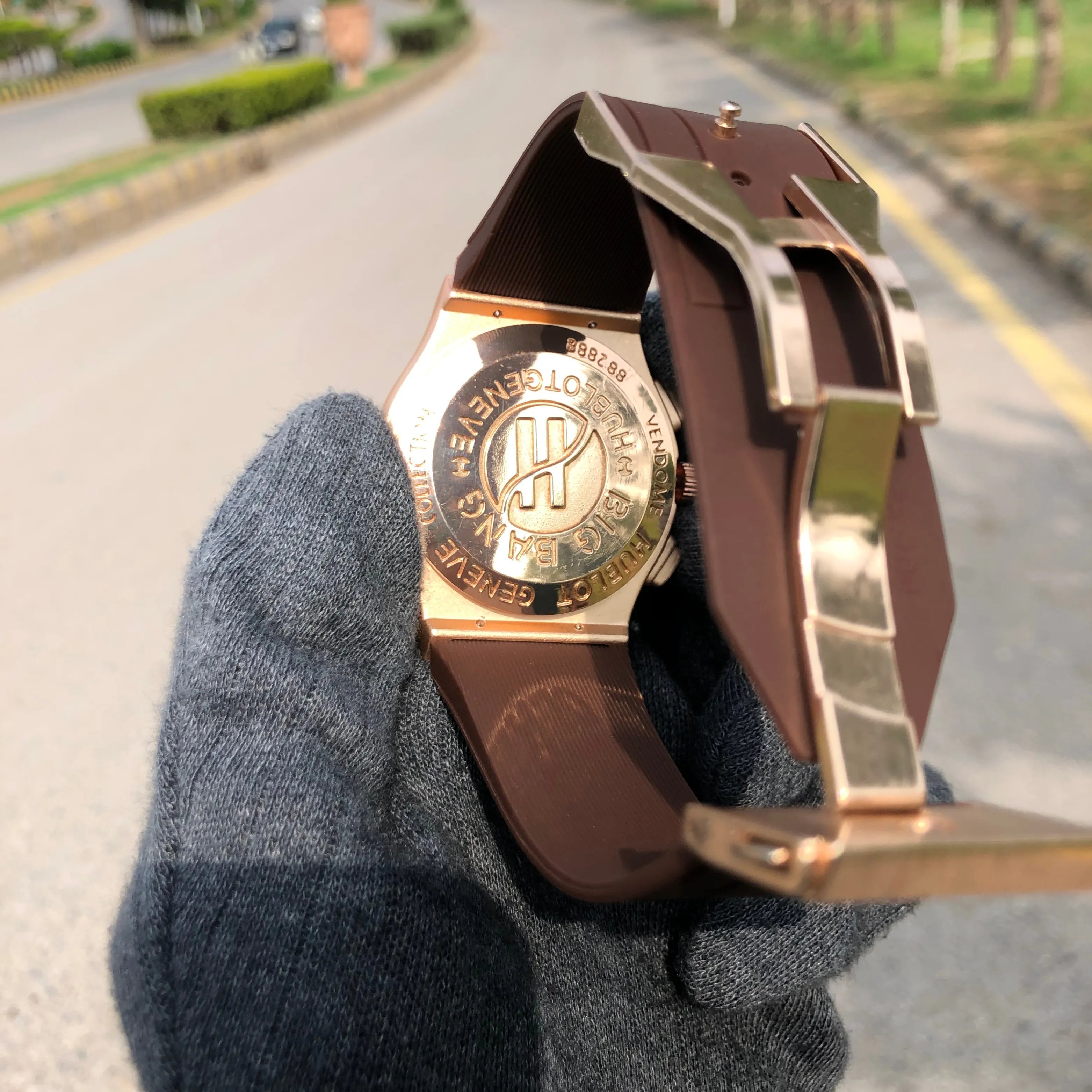 Hublot Skeleton Dial-Men's Premium Watch